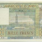Mille francs – 19/04/1951 – Signature 12 – P47 a